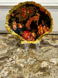 Decoupaged and Hand Painted Scallop Shell