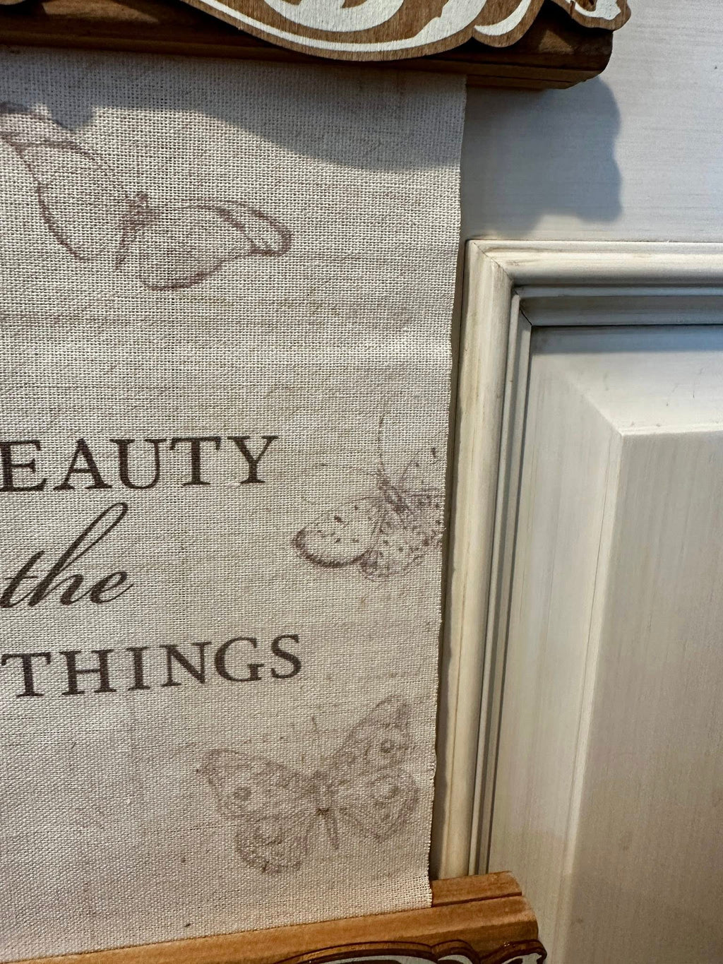 Primitives by Kathy Wall Hanging - Butterfly Find Beauty in the Small Things
