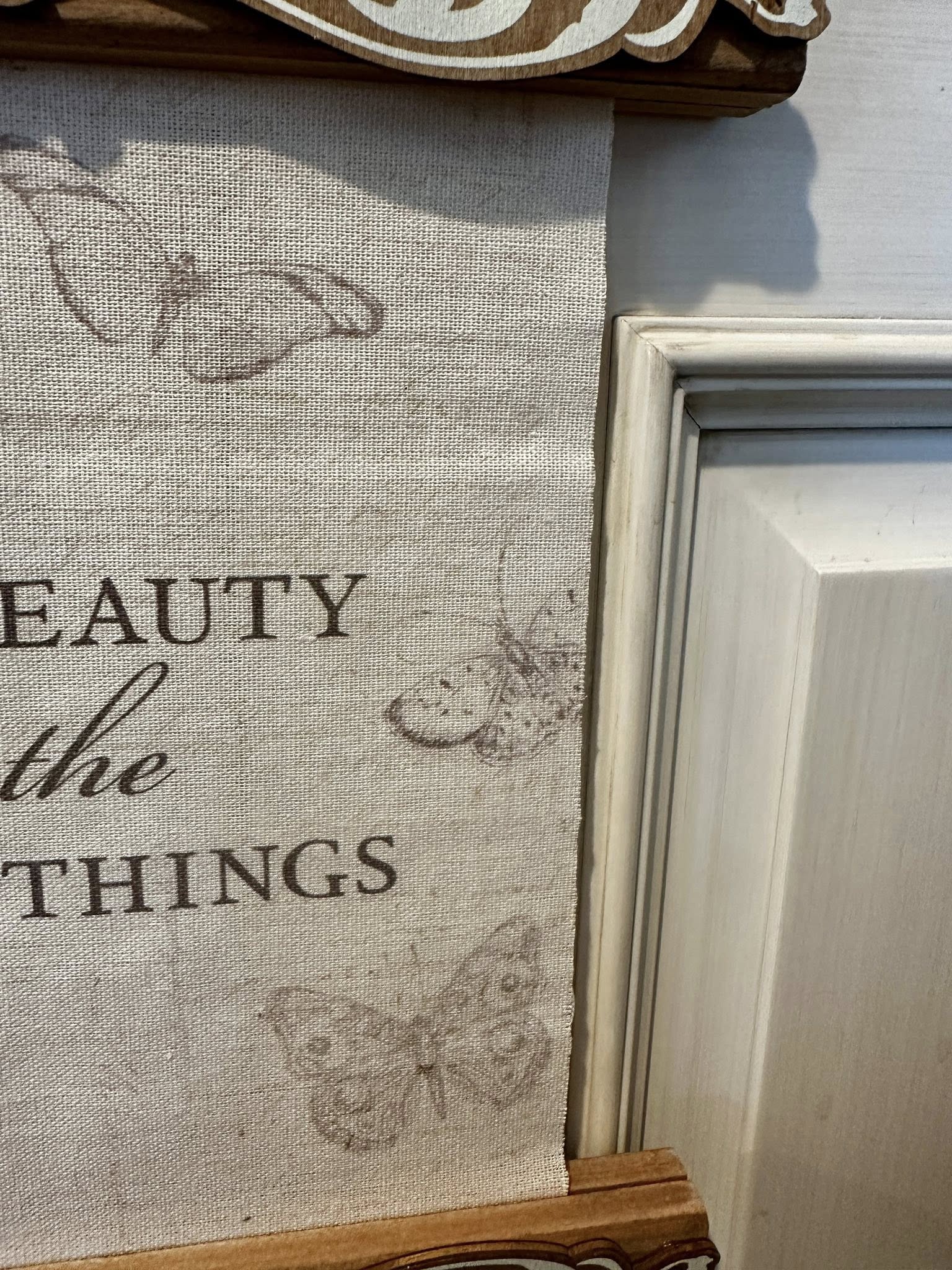 Primitives by Kathy Wall Hanging - Butterfly Find Beauty in the Small Things
