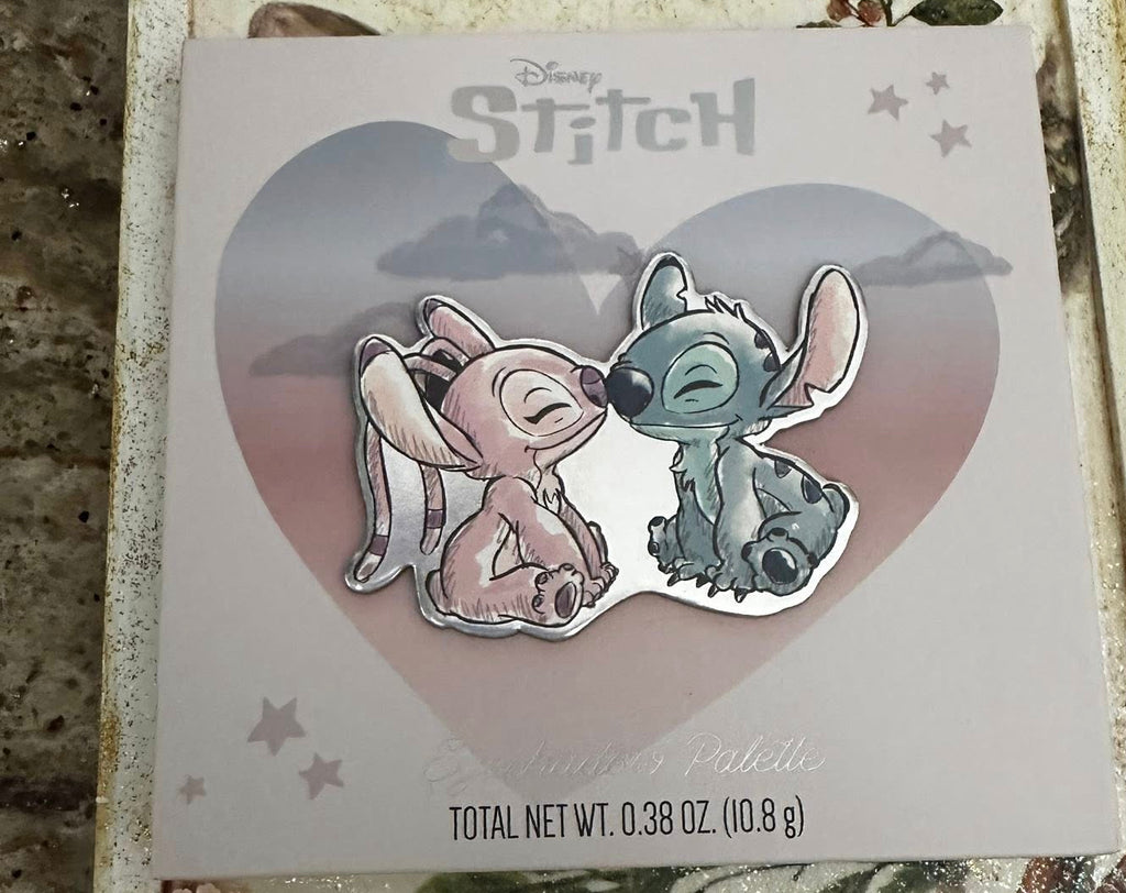 Disney Lilo & Stitch - 12 Color Eyeshadow Palette With Mirror - Angel & Stitch