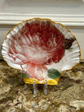 Decoupaged and Hand Painted Scallop Shell